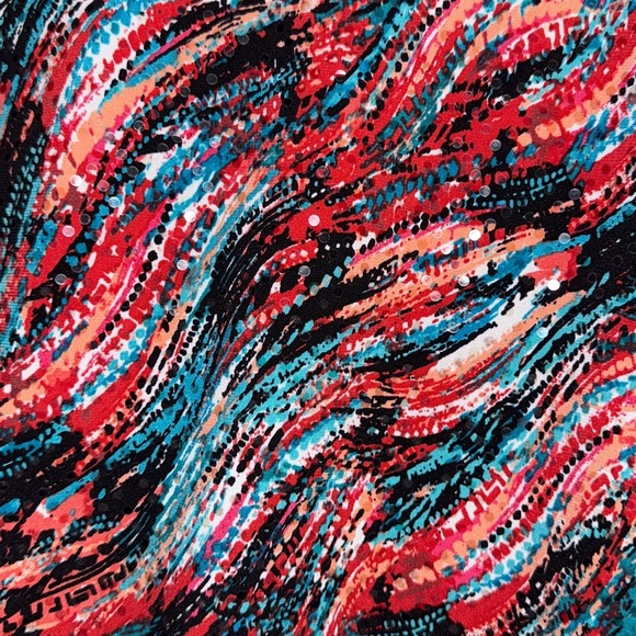 Wrangler Black Pearl Snap Sequined Flashy Glitzy Western Rodeo Festival - Picture 9 of 10